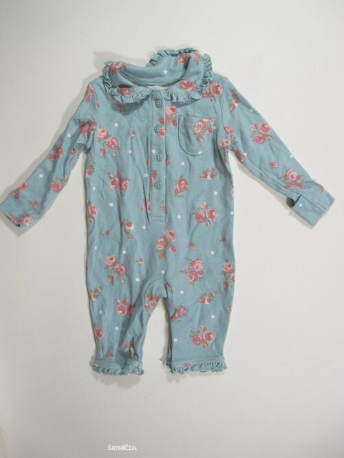 Letní overal pro holkykytkovaný  secondhand
