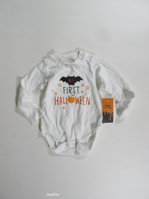 Body dl rukáv bílé pro děti outlet 