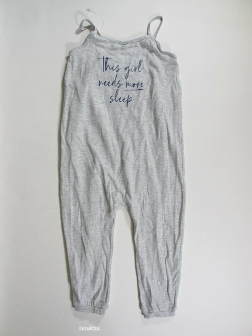 Šedý overal pro holky na spaní  secondhand