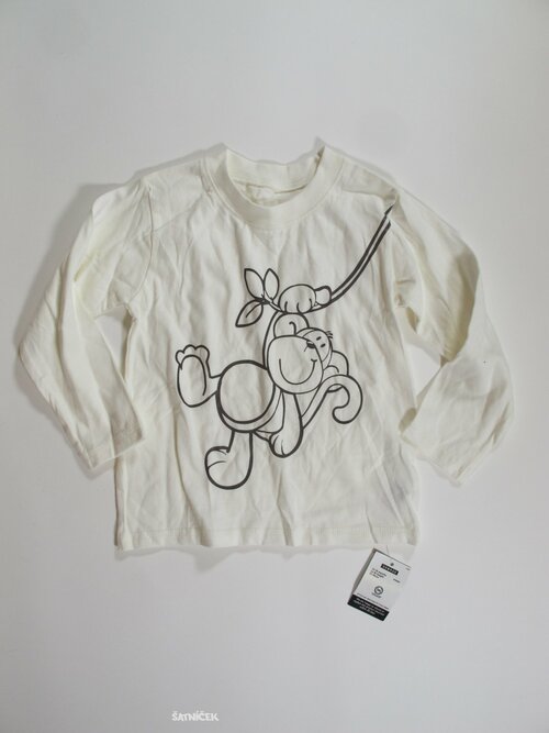 Triko dl.rukáv pro kluky světlé outlet 