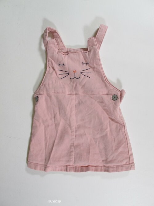 Šatovka pro holky šedo růžová secondahnd