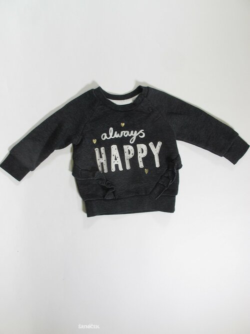 Mikina šedá pro holky secondhand