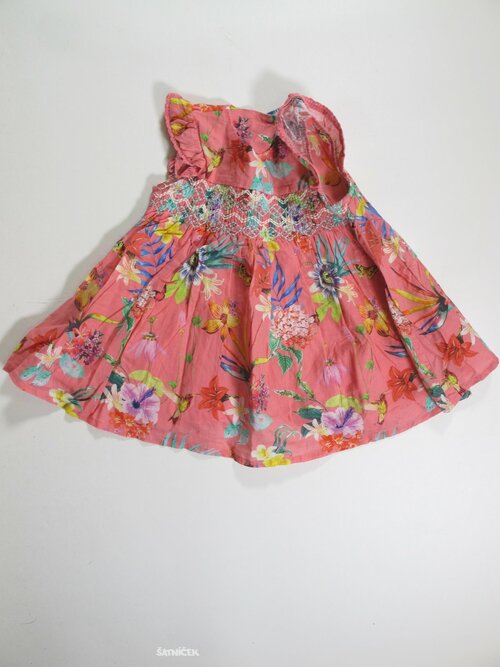 Šaty s kytkami  pro holky secondhand