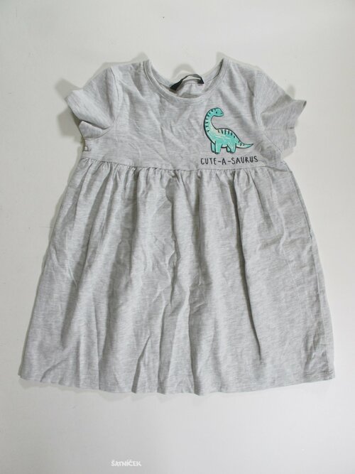 Šaty šedé  pro holky secondhand