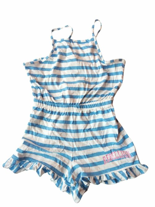 Pruhovaný overal pro holky na ramínkách outlet Only