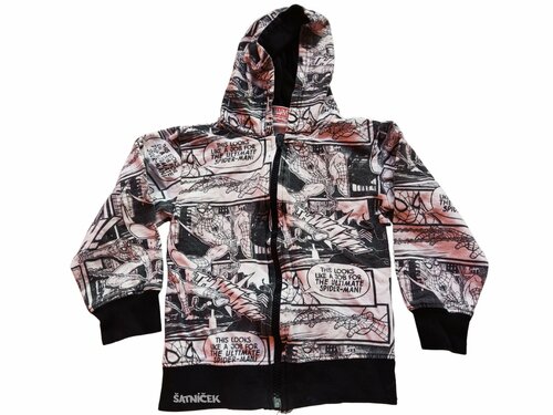 Komiksová mikina Spider-man pro kluky secondhand Marvel