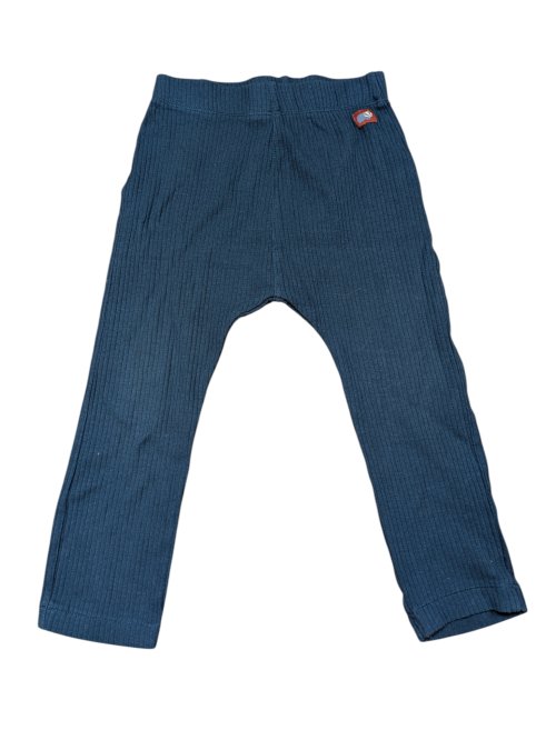 Tyrkysové žebrované elasťáky pro holky secondhand Nutmeg