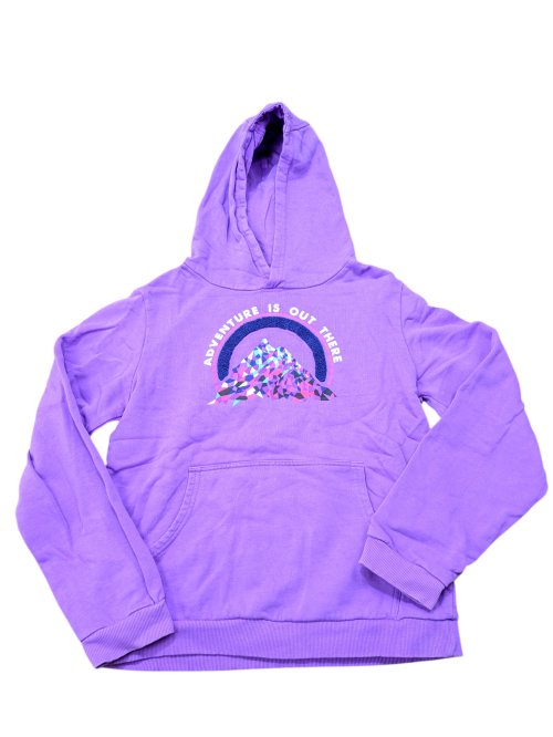 Fialová mikina s kapucí pro holky secondhand secondhand Mountain Warehouse