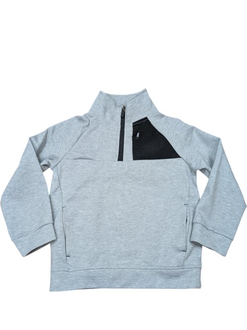 Šedo-černá mikina pro kluky secondhand Rebel-primark