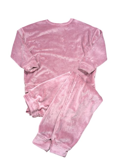 Růžové teplé pyžamo pro holky secondhand Next