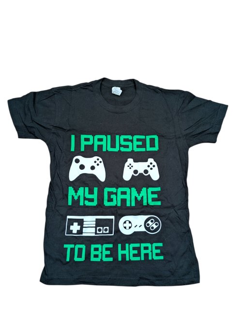 Černé triko pro kluky Gamer secondhand -