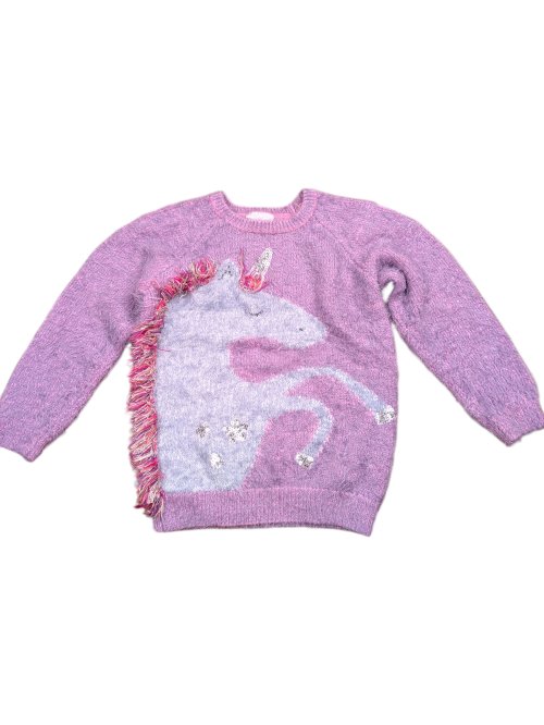 Svetr s jednorožcem pro holky secondhand girlswear