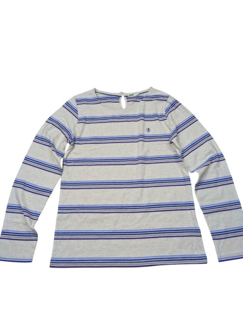 Pruhované triko s dlouhým rukávem secondhand -