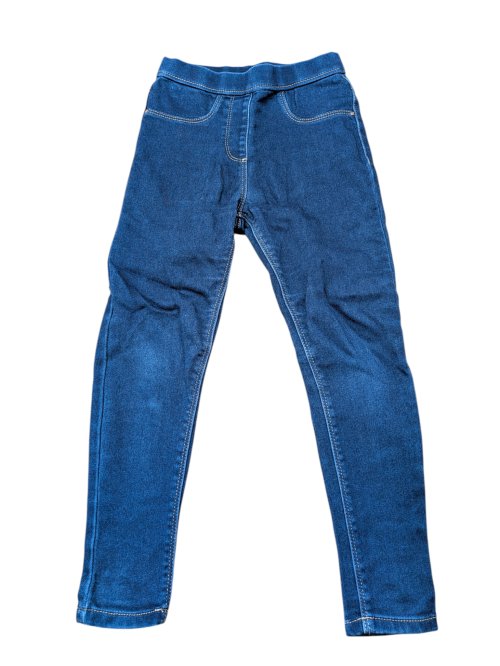 Tmavě modré skinny džíny pro holky secondhand  secondhand George