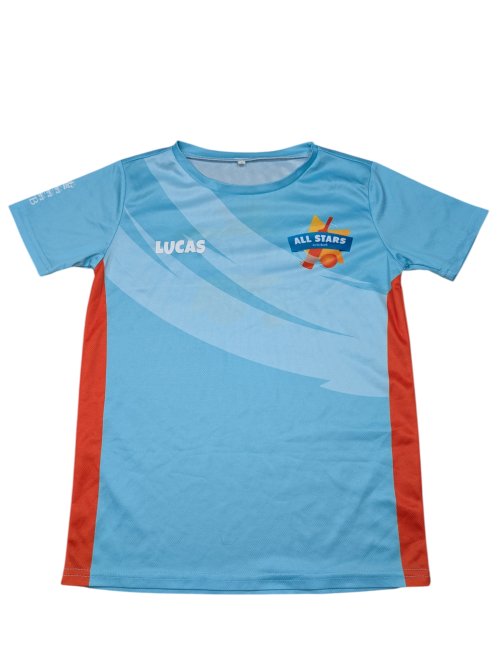 Modré sportovní triko pro kluky secondhand -