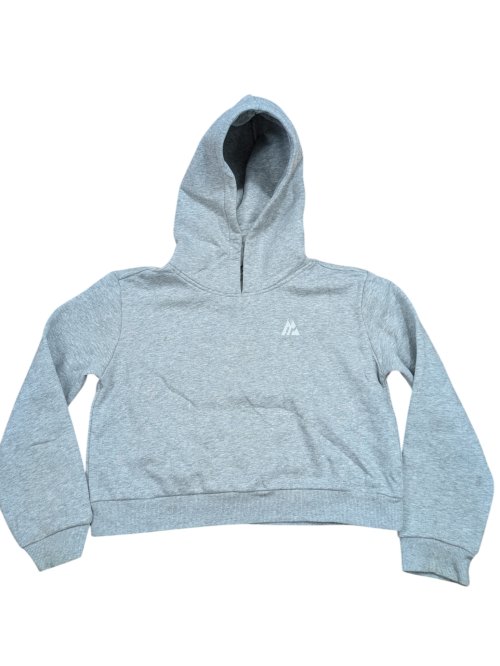 Světle šedá mikina pro holky secondhand -