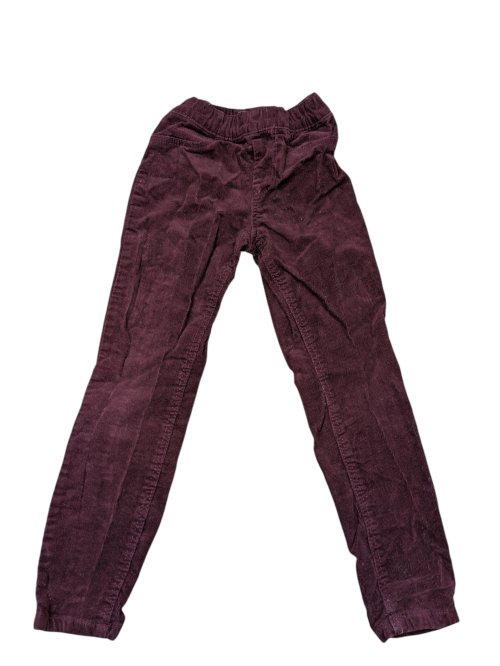 Vínové džíny secondhand H&M