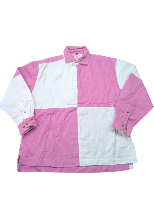 Růžová polo košile pro holky secondhand secondhand -