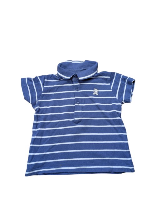 Modro bílé pruhované polo triko pro kluky  secondhand Nutmeg