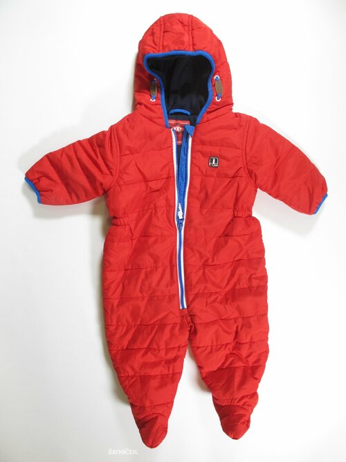Červená kombinéza second hand