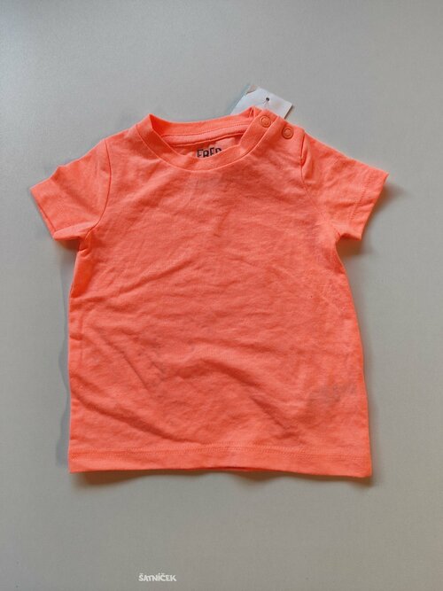 Triko pro holky oranžové kr. rukáv outlet