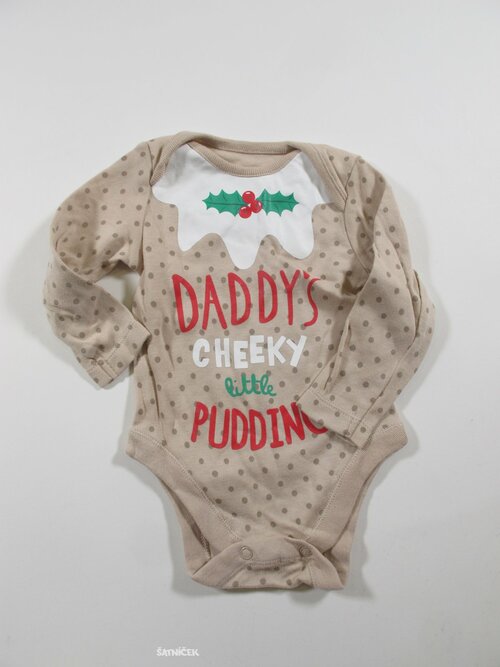 Puntíkované body s potiskem second hand