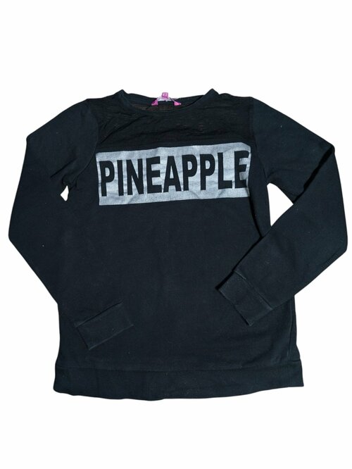 černá mikina pro holky secondhand pineapple