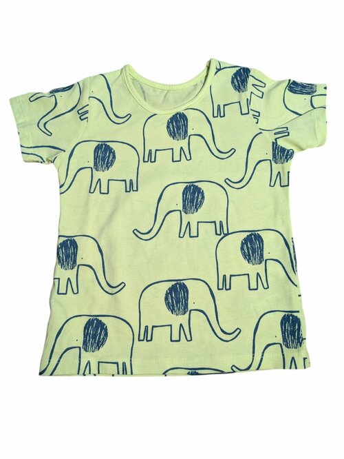 zelené tričko se slonem pro kluky secondhand george