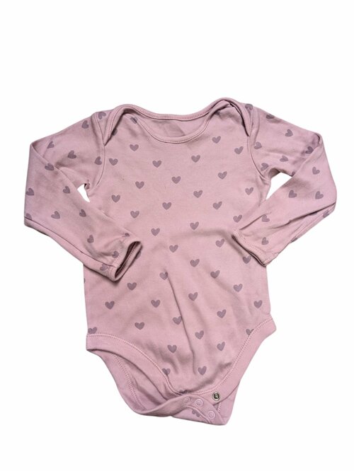 růžové body se srdíčky pro holky secondhand george