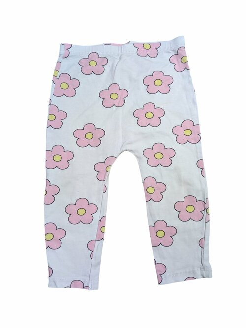 bílé elásťáčky s květinami pro holky secondhand george