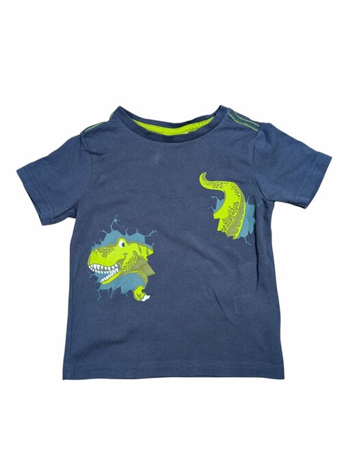 Tmavé triko s obrázkem dinosaura pro kluky secondhand Tommy Bahama