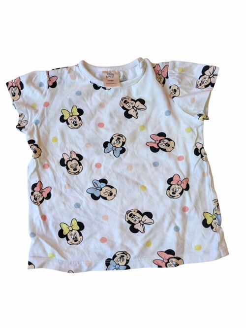 Bílé triko s obrázky pro holky secondhand Disney