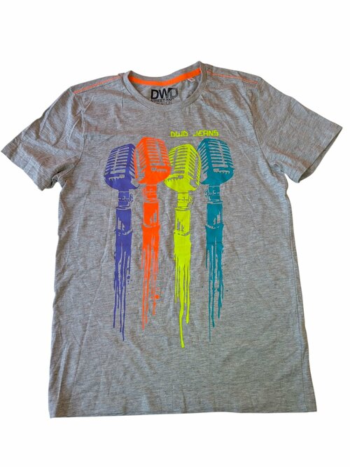 Šedé triko s obrázkem pro kluky secondhand DWD