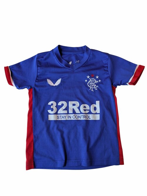 Fotbalový dres Rangers pro kluky secondhand Castore