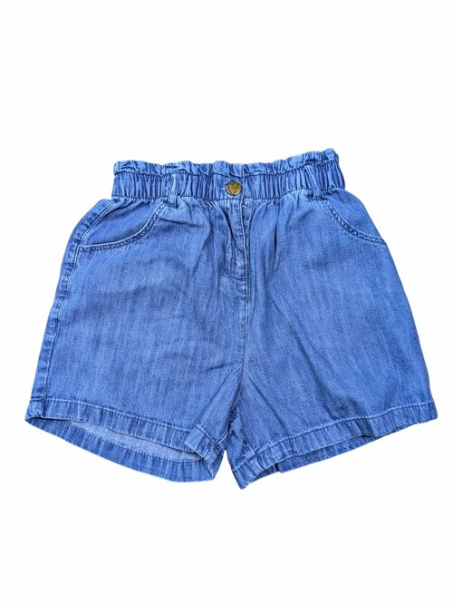 Džínové kraťasy s gumou pro holky secondhand Next