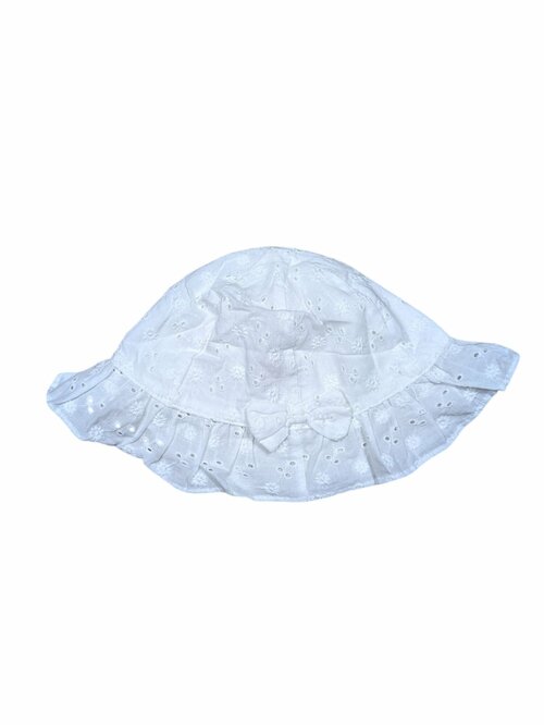 Bílý klobouk zdobený pro holky secondhand Primark