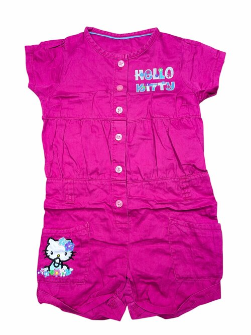 Růžový overal Hello Kitty pro holky secondhand M&S