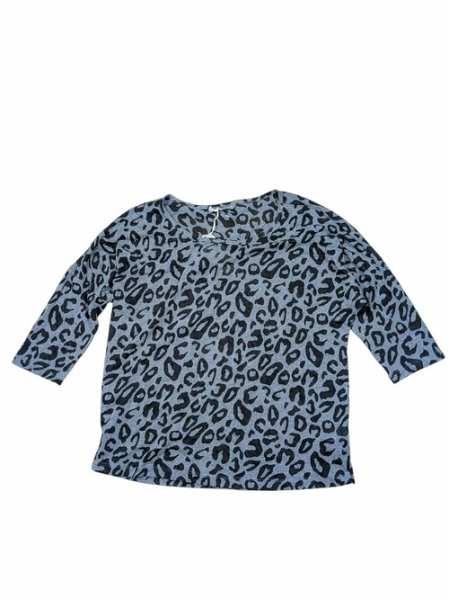 šedé triko s dlouhým rukávem pro holky Outlet MaS