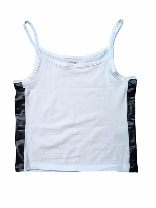 Bílo černý topík pro holky secondhand H&M