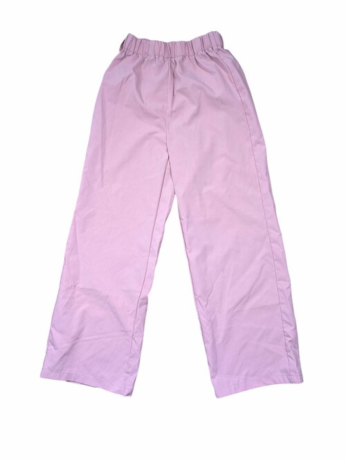 růžové zvonové kalhoty pro holky secondhand Shein