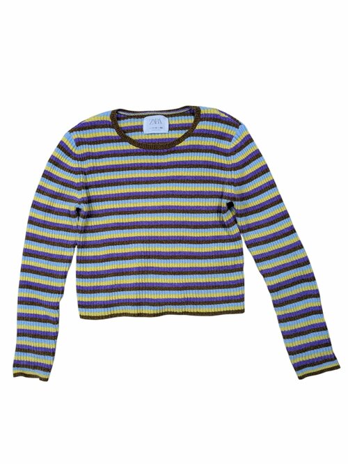 Pruhovaný svetr slabý pro holky secondhand Zara