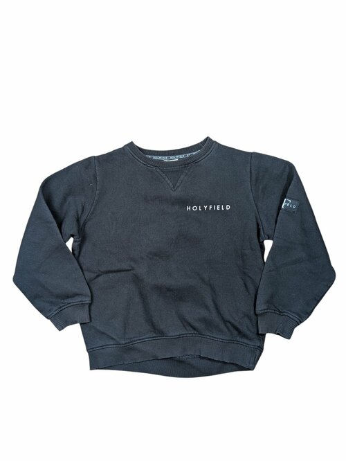 Černá mikina s obrázkem pro kluky secondhand Holyfield