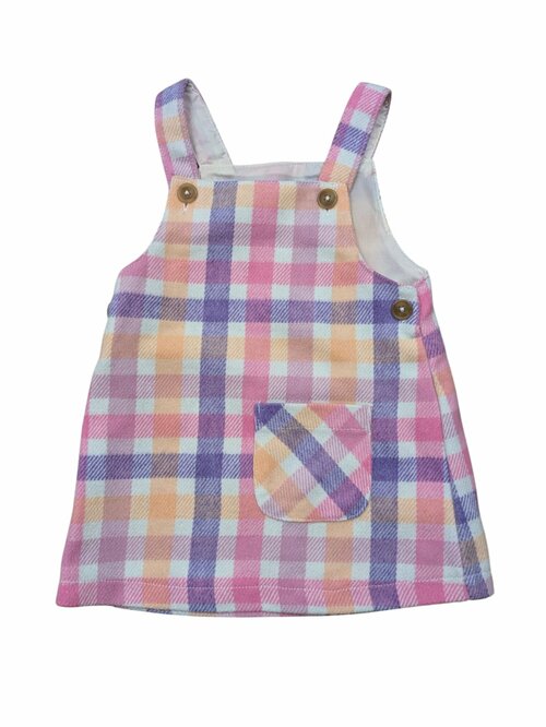 Barevná šatovka kostkovaná pro holky secondhand Nutmeg