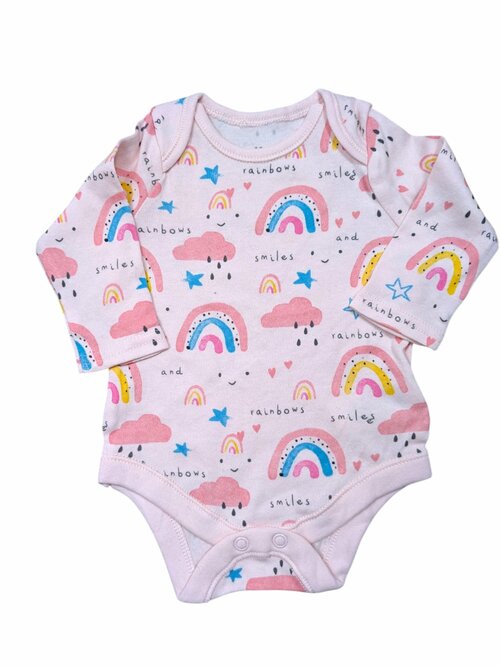 Růžové body s obrázky pro holky secondhand Lullaby