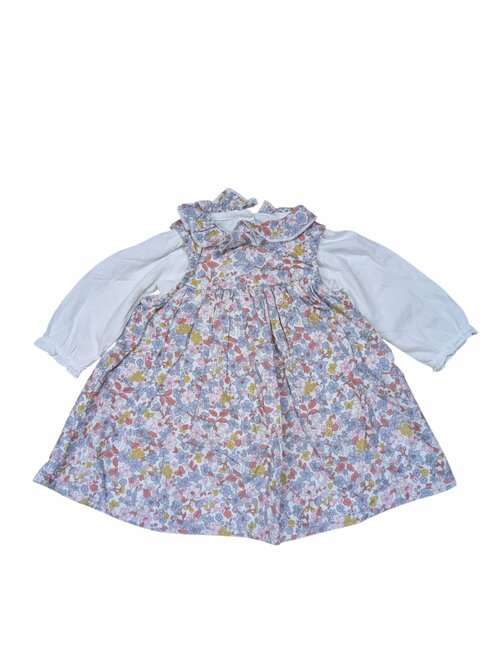 Kytkované šaty s dlouhým rukávem pro holky secondhand Nutmeg