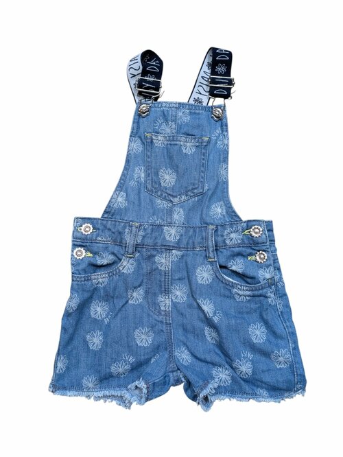 Džínová šatovka s obrázky pro holky secondhand M&Co