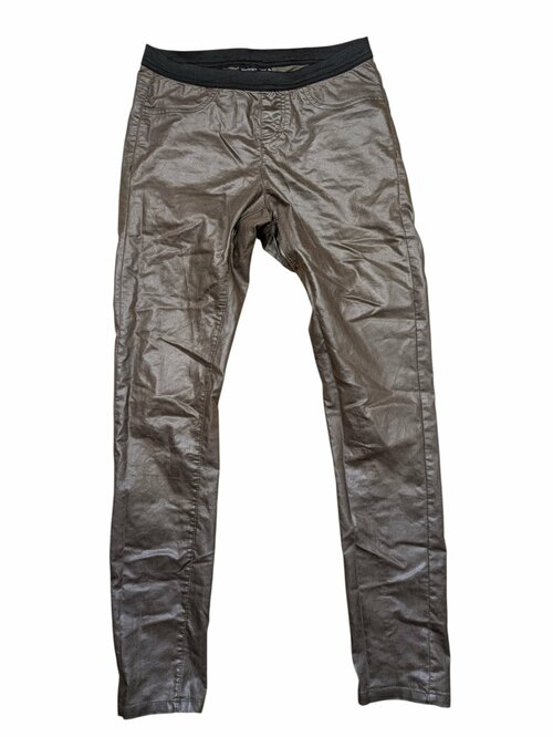 Koženkové kalhoty pro holky secondhand esmara