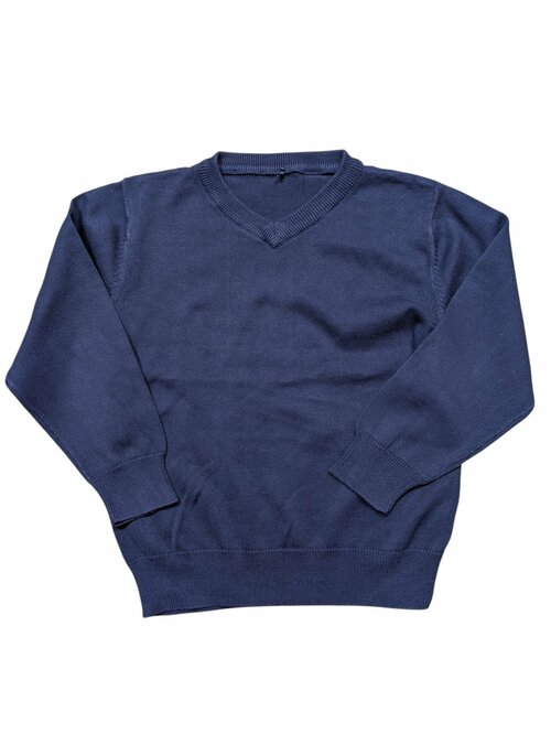 Tmavě modrá svetrová mikina pro kluky secondhand George