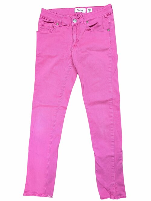 Růžové džíny pro holky secondhand Cubus