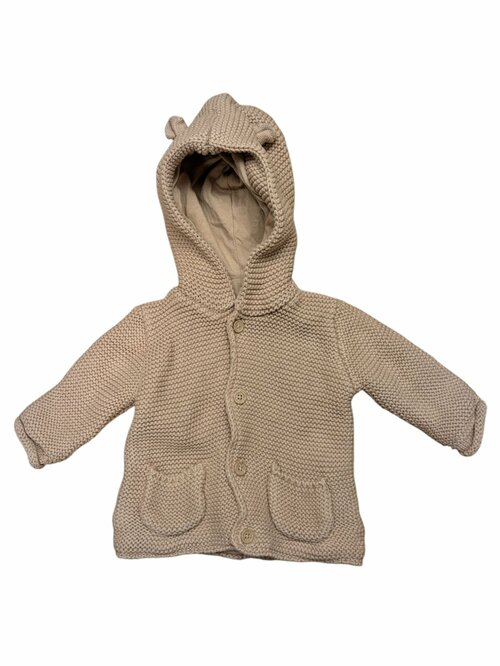 Béžová pletená bunda pro kluky secondhand George